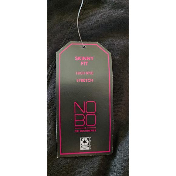 NB Millennium Black Skinny High Rise Stretch Pants Women's XL 15-17 NWT - Picture 12 of 12